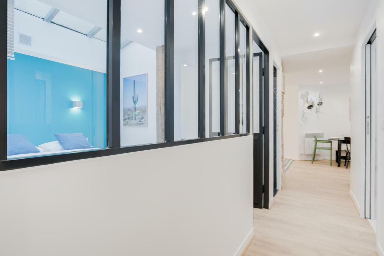 Loft Design For 8 People In Heart Of Paris Leilighet Eksteriør bilde